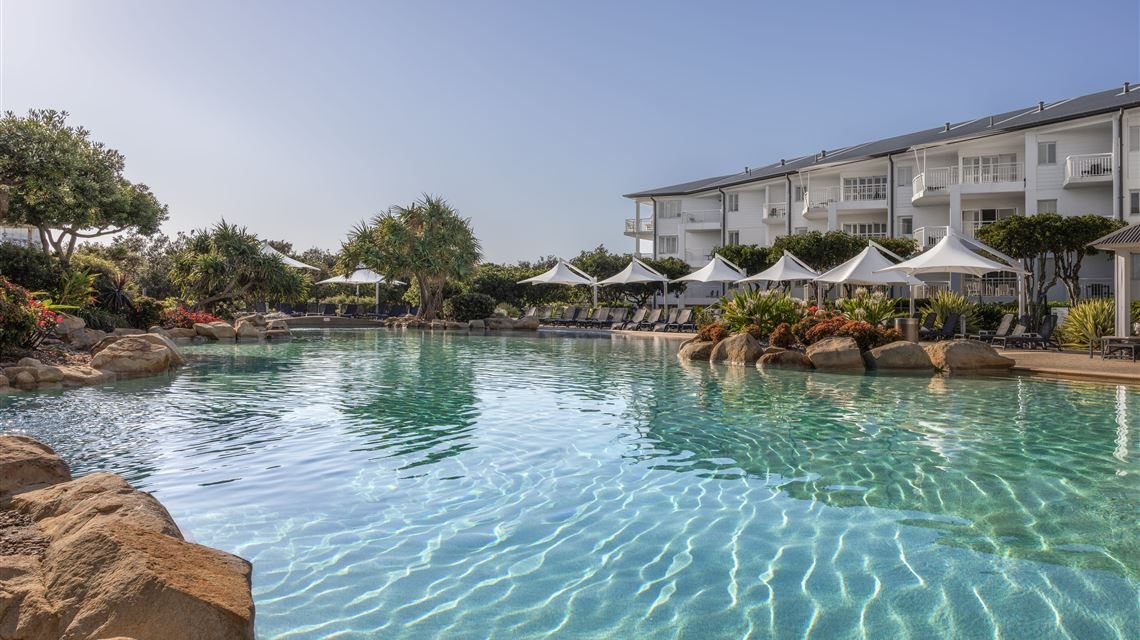 The Mantra Salt Beach resort at Kingscliff, the retreat location by the ocean